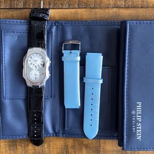 Philip Stein Teslar Watch 2 bands